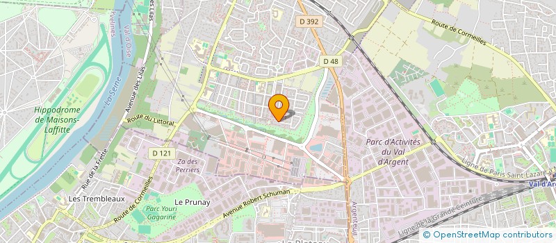 localisation de l'entreprise SASU MTCVC SERVICES à CORMEILLES-EN-PARISIS