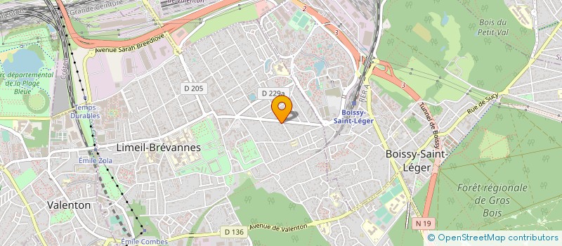 localisation de l'entreprise SASU MULTI-SERVICE à CHAMPIGNY