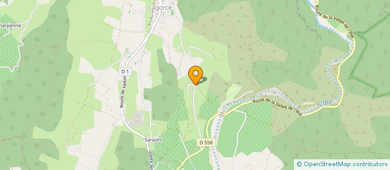 localisation de l'entreprise SASU N3C  LAGORCE