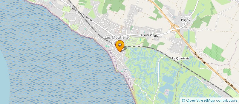 localisation de l'entreprise SASU NATALIE LUTZ  LES MOUTIERS-EN-RETZ