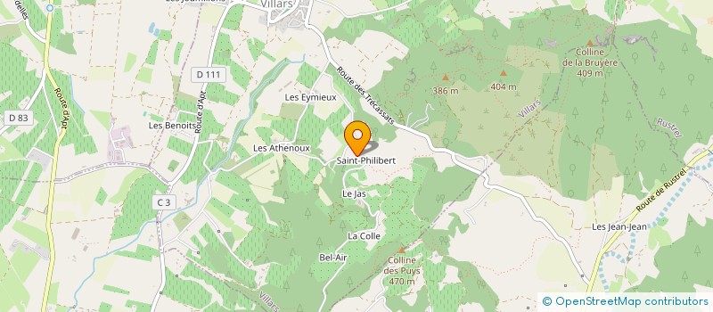 localisation de l'entreprise SASU NATOLA  VILLARS