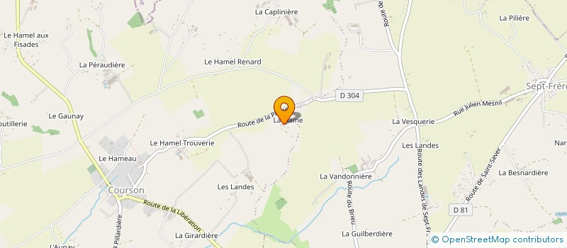 localisation de l'entreprise SASU NEGOMAT  NOUES DE SIENNE