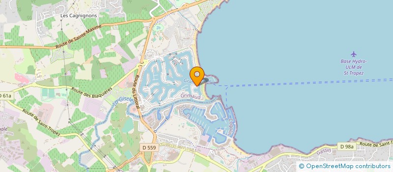 localisation de l'entreprise SASU NO LIMIT à GRIMAUD