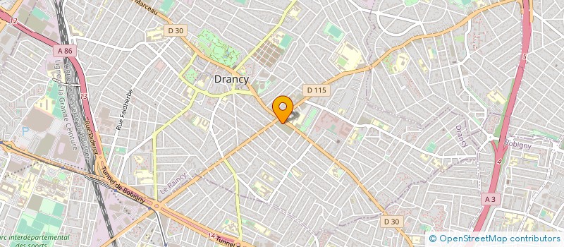 localisation de l'entreprise SASU NOCHOC  DRANCY