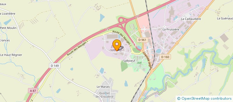 localisation de l'entreprise SASU NOPALY à CHOLET