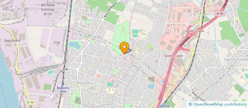 localisation de l'entreprise SASU NOVA DRIVER  BASSENS