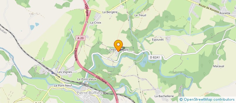 localisation de l'entreprise SASU NV INVEST à SAINT-HILAIRE-BONNEVAL