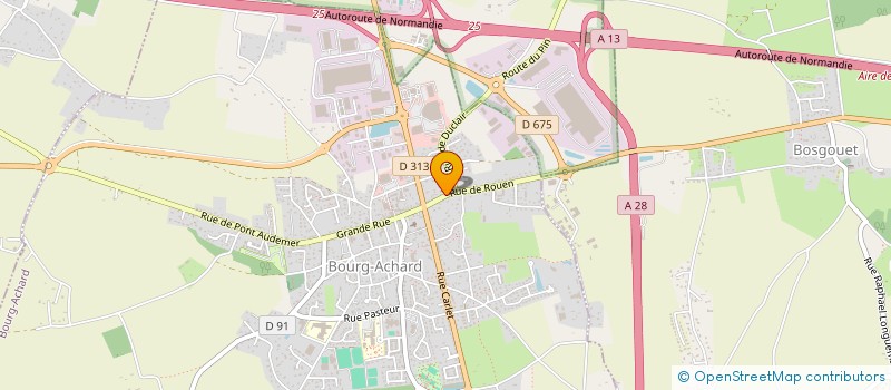 localisation de l'entreprise SASU O TEMPS D'EDINE  BOURG-ACHARD