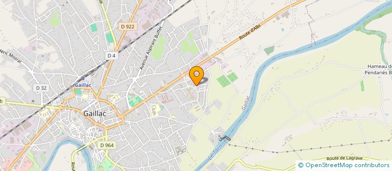 localisation de l'entreprise SASU OCCITANIE AGRICOLE  GAILLAC