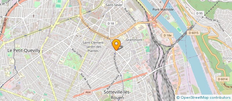 localisation de l'entreprise SASU OLIVIA RAMOS  SOTTEVILLE-LES-ROUEN