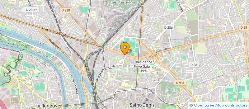 localisation de l'entreprise SASU OUKACI  SAINT-DENIS