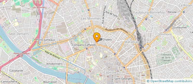 localisation de l'entreprise SASU PALACE BARBER à TOULOUSE
