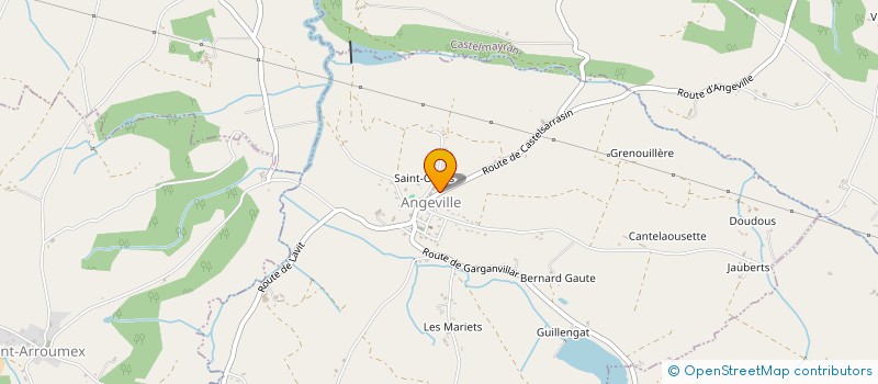 localisation de l'entreprise SASU PANAROTTO à ANGEVILLE