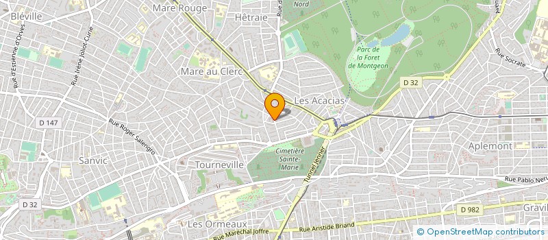 localisation de l'entreprise SASU PANDATELIER à LE HAVRE