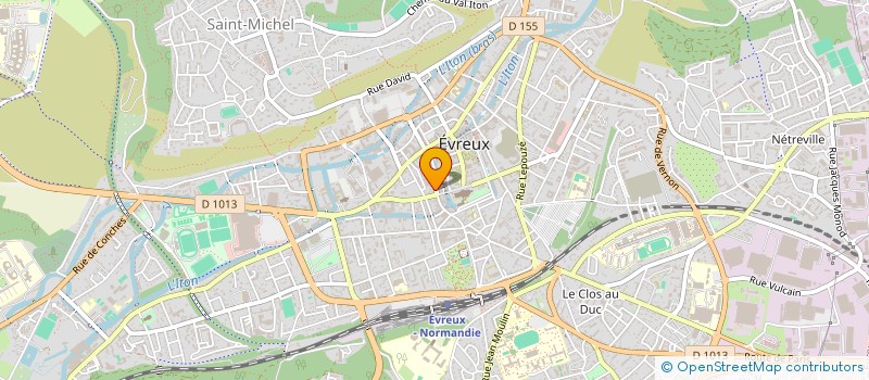 localisation de l'entreprise SASU PARLIER à EVREUX