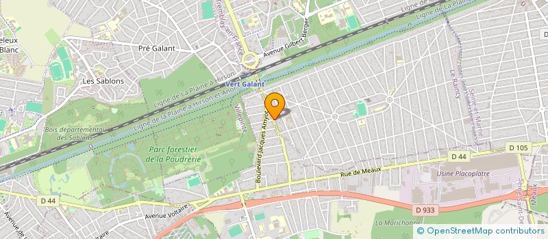 localisation de l'entreprise SASU PASCARI à TREMBLAY-EN-FRANCE
