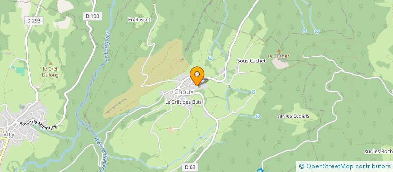 localisation de l'entreprise SASU PAUL POLIS  CHOUX