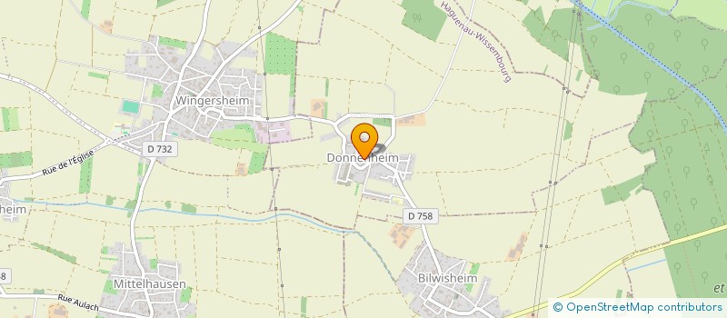 localisation de l'entreprise SASU PDC à DONNENHEIM