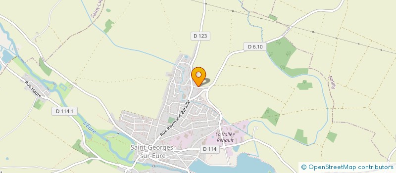 localisation de l'entreprise SASU PEINTURES ET SOLS 28 à SAINT-GEORGES-SUR-EURE