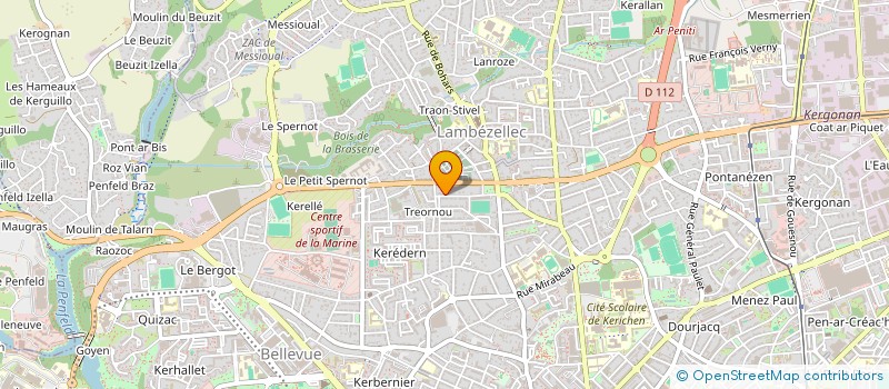 localisation de l'entreprise SASU PENGAM FANNY à BREST
