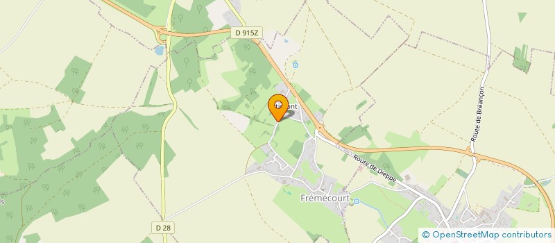 localisation de l'entreprise SASU PEREIRA  FREMECOURT