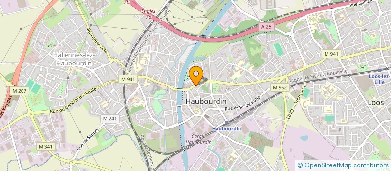 localisation de l'entreprise SASU PERTINENCE AGENCEMENT à HAUBOURDIN