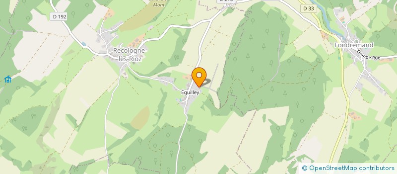 localisation de l'entreprise SASU PETITHUGUENIN  RECOLOGNE-LES-RIOZ