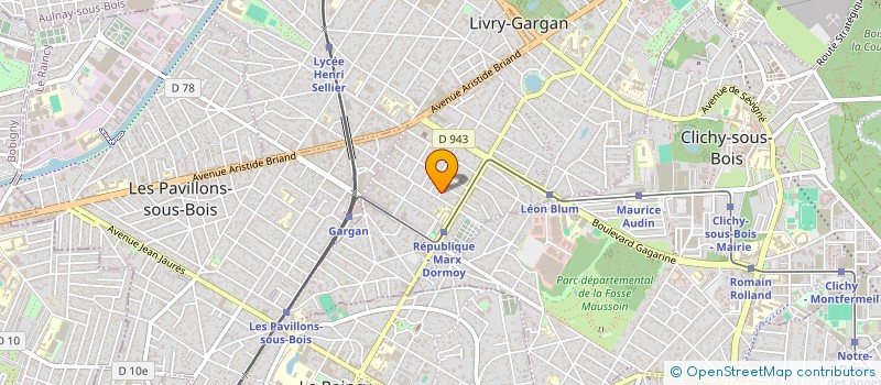 localisation de l'entreprise SASU PETRICI à LIVRY-GARGAN