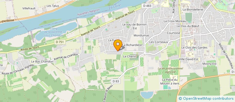 localisation de l'entreprise SASU PEZIN  AMBOISE