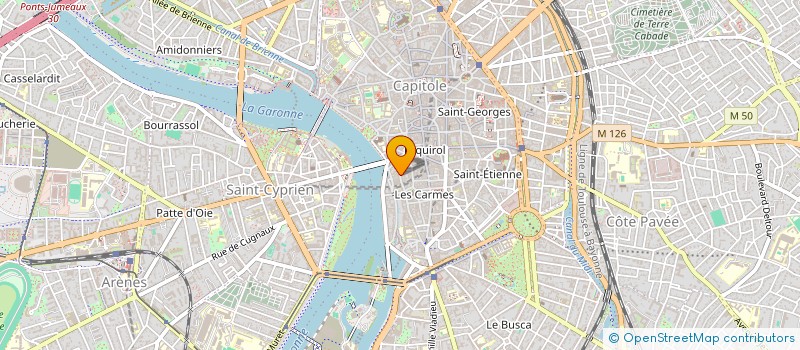 localisation de l'entreprise SASU PHARAON  TOULOUSE