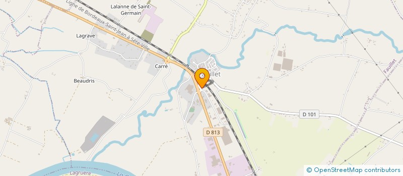 localisation de l'entreprise SASU PHARMA PRO LS  FAUILLET