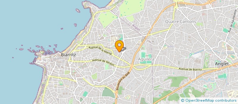 localisation de l'entreprise SASU PHAVJE à BIARRITZ