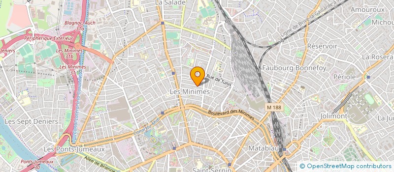 localisation de l'entreprise SASU PHILIPPE GIRARDEAU  TOULOUSE