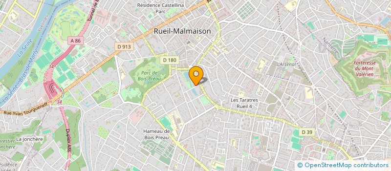 localisation de l'entreprise SASU PHUNG à RUEIL-MALMAISON