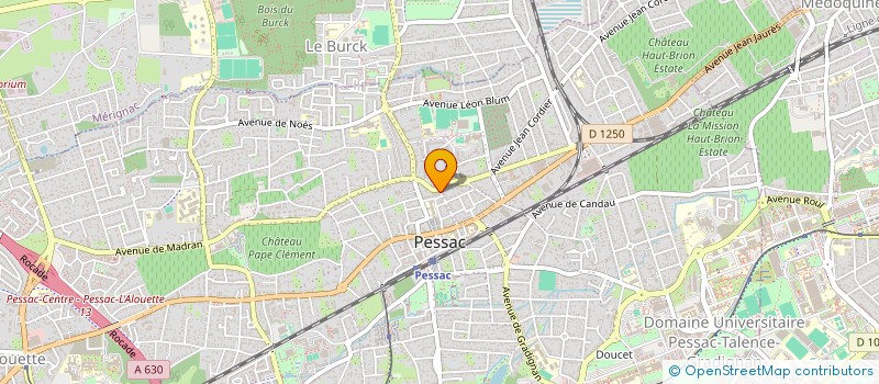 localisation de l'entreprise SASU PIERRE GRIOT à PESSAC