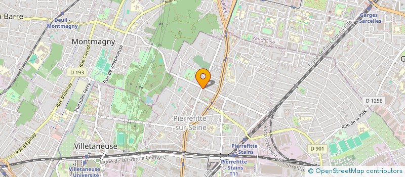 localisation de l'entreprise SASU PIERREFITTE à PIERREFITTE-SUR-SEINE