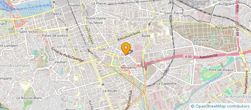 localisation de l'entreprise SASU PIRIPIRI à MARSEILLE