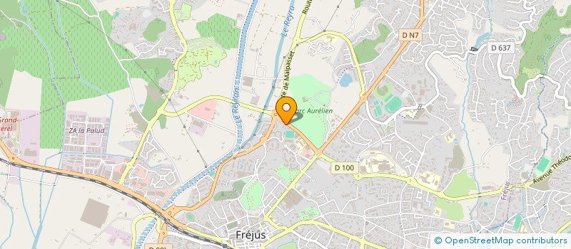 localisation de l'entreprise SASU PIZZA DELICE à FREJUS