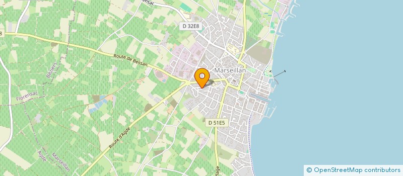 localisation de l'entreprise SASU PMCW à MARSEILLAN