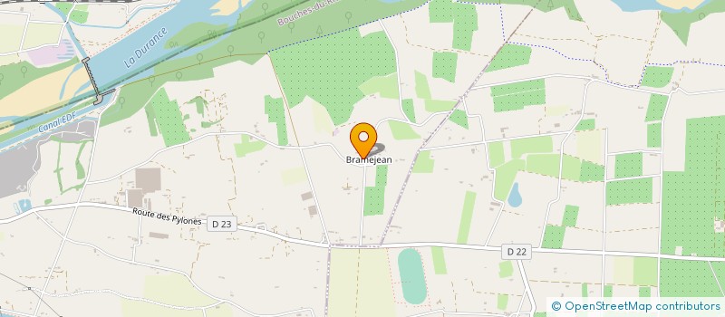 localisation de l'entreprise SASU PORTE FELIX TERRASSEMENT à MALLEMORT