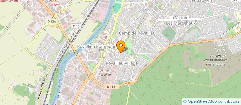 localisation de l'entreprise SASU POUMPOUM  ROSIERES-EN-SANTERRE