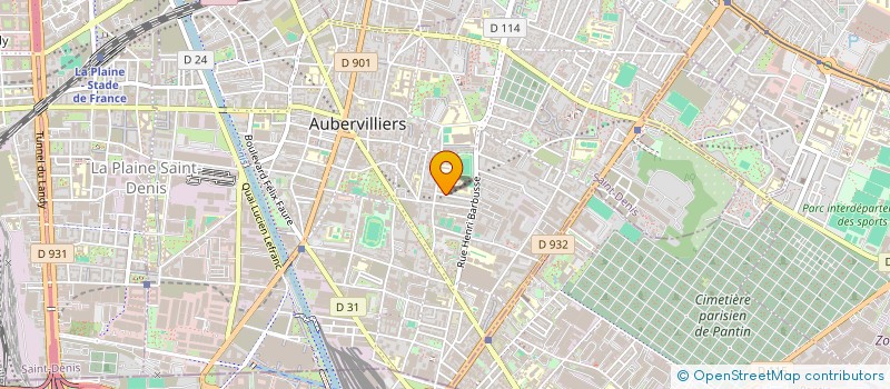localisation de l'entreprise SASU-PPR à AUBERVILLIERS