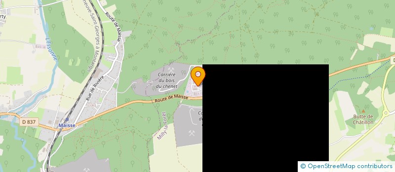 localisation de l'entreprise SASU PREJENT  MILLY-LA-FORET