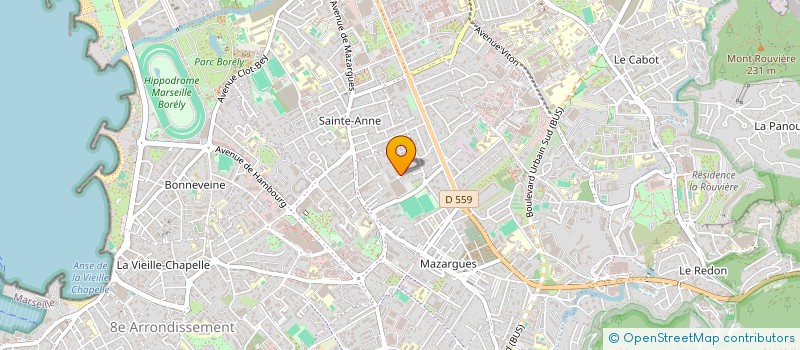 localisation de l'entreprise SASU PRENOVIA à MARSEILLE