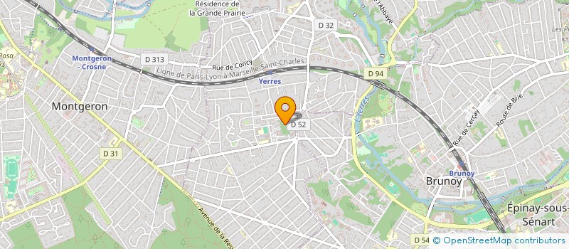 localisation de l'entreprise SASU PRESTANET à YERRES