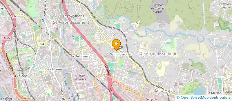 localisation de l'entreprise SASU PRESTIGE BEAUTE à MARSEILLE