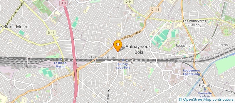 localisation de l'entreprise SASU PRIMAVERA à AULNAY-SOUS-BOIS