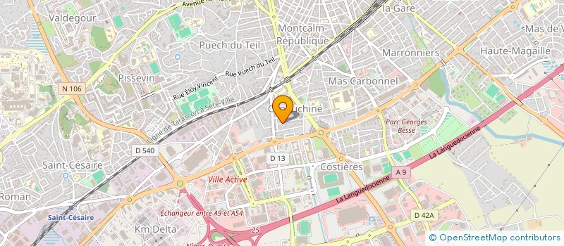 localisation de l'entreprise SASU PRO RENOV à NIMES
