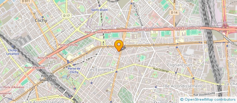 localisation de l'entreprise SASU PRO TECH SYSTEME  PARIS