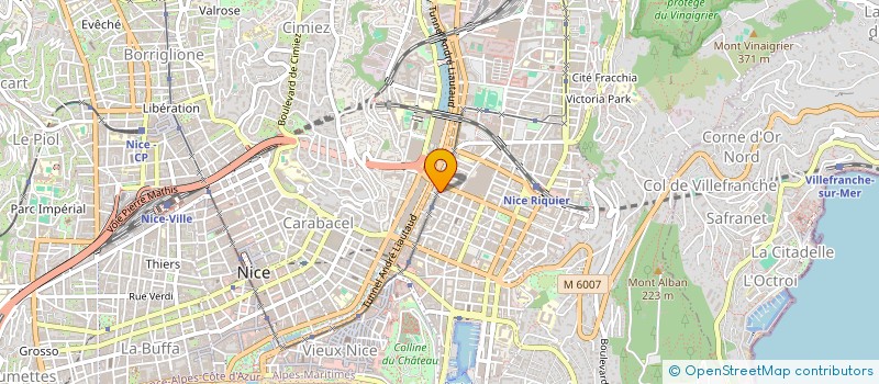 localisation de l'entreprise SASU PRODUITS DU MONDE à NICE
